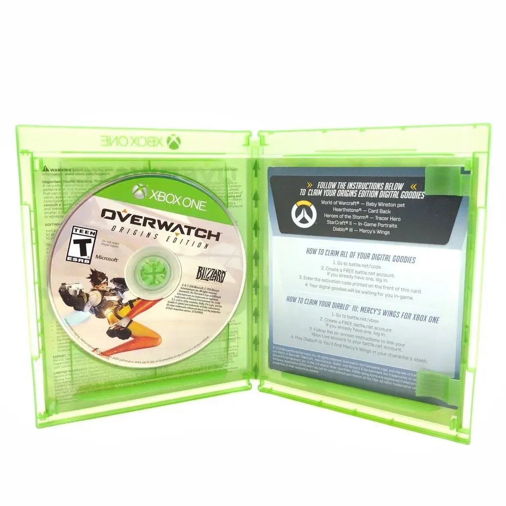 Overwatch Origins Edition Xbox One Game (Microsoft, 2016) Complete
